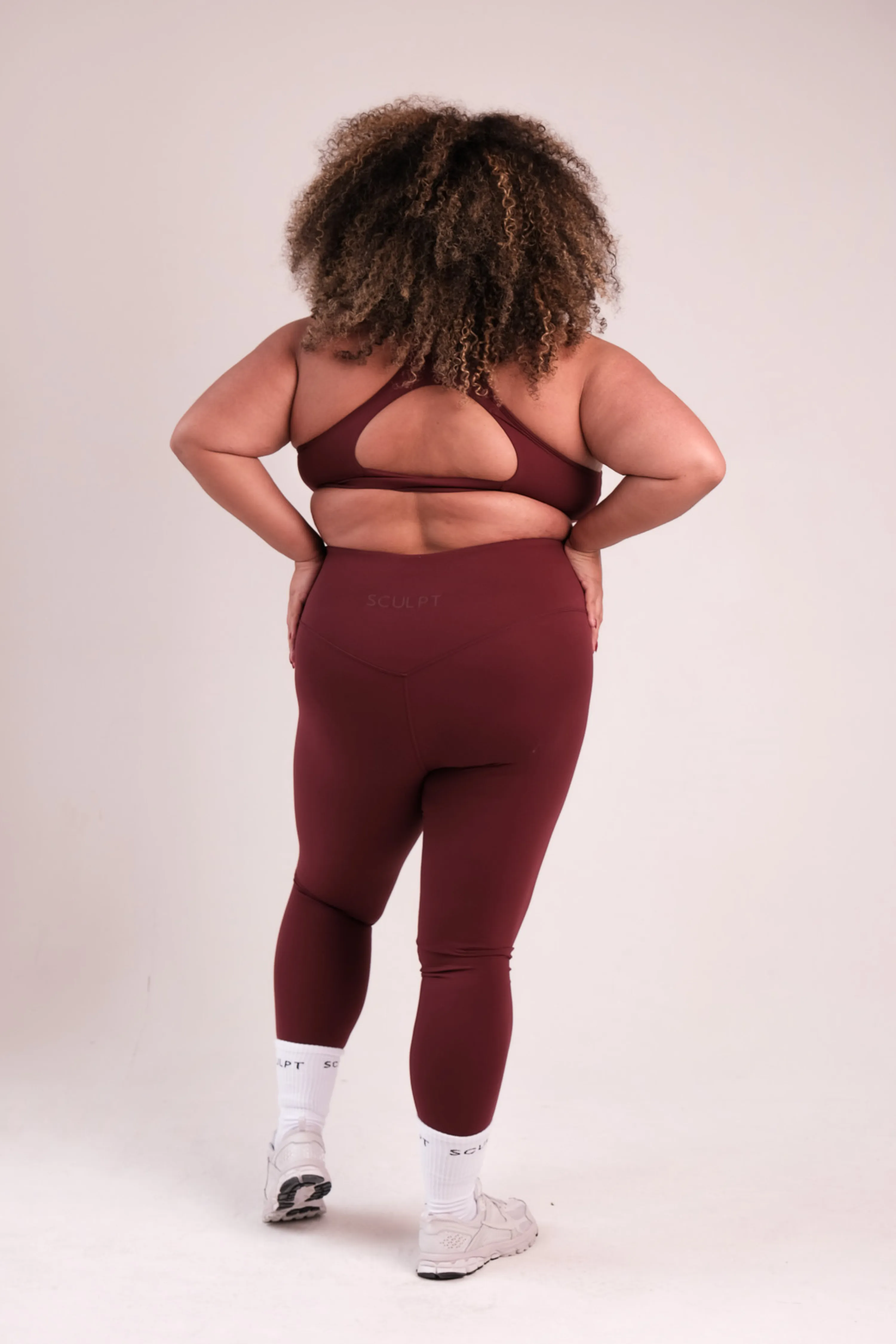 Tierra Sports Bra Wine