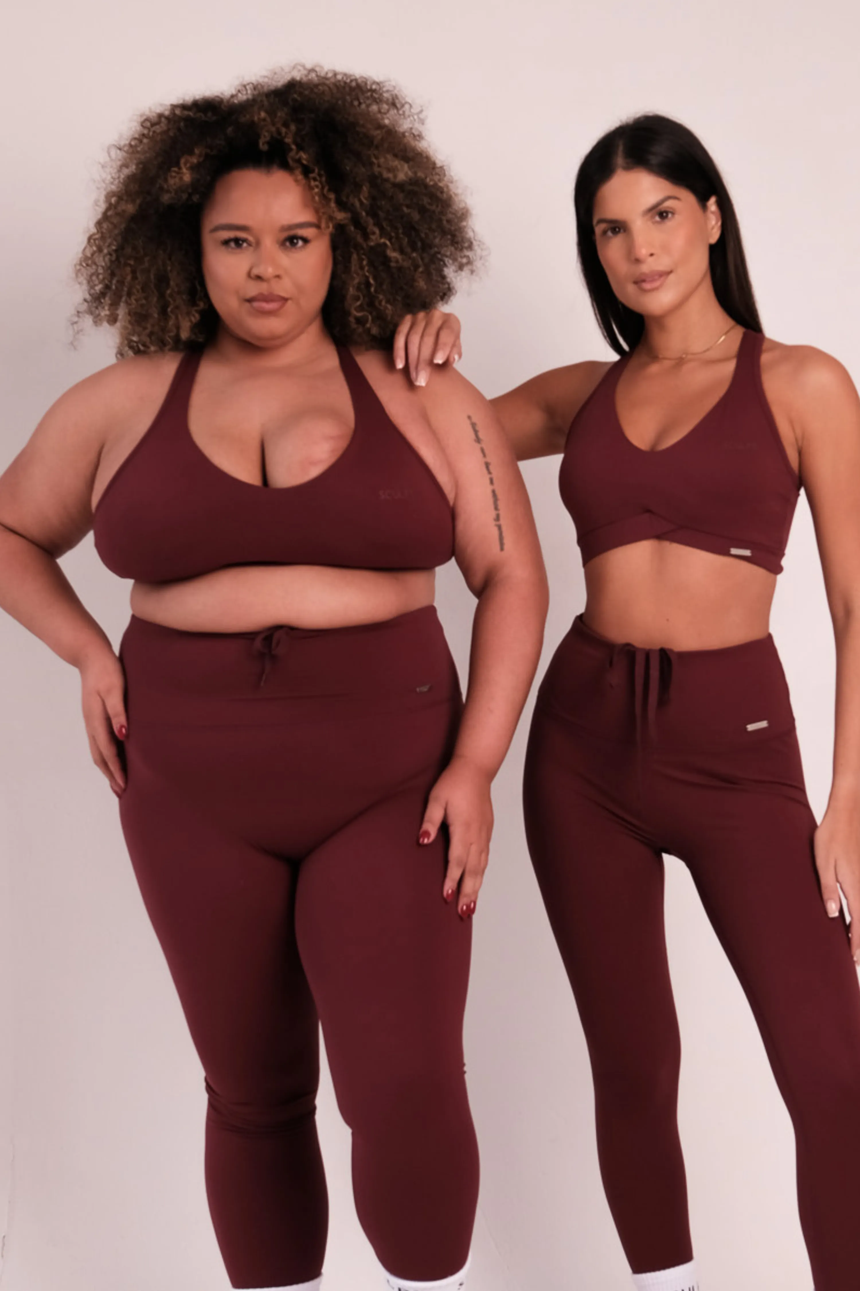 Tierra Sports Bra Wine