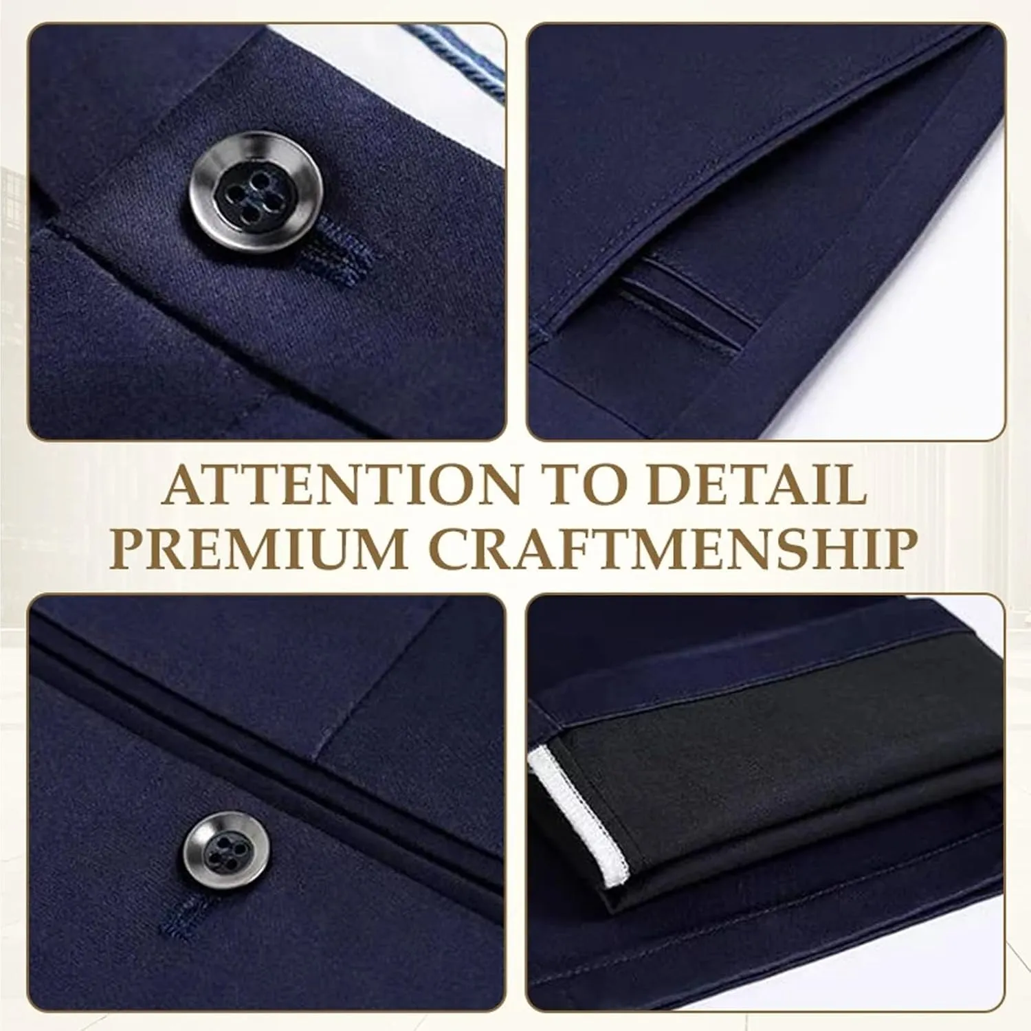 Timeless Flex Stretch Pants Mens, Timelessflex Men's High Stretch Straight Fit Pants, Slim Fit Business Dress Pants