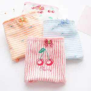 Underwear for Women Cotton Panties Cherry