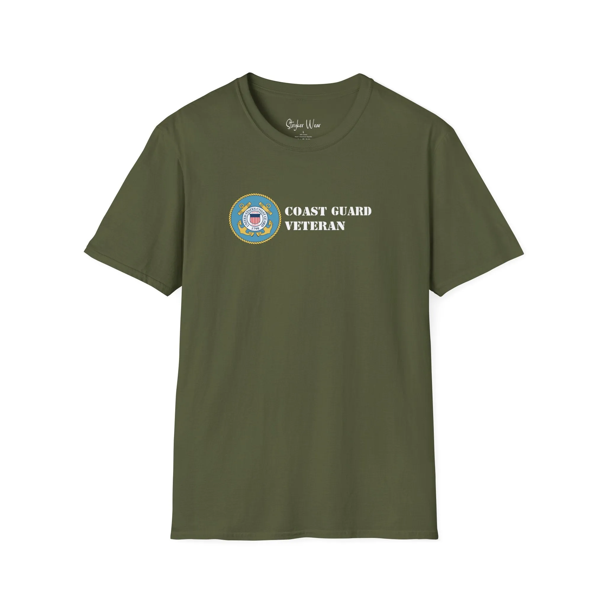 U.S. Coast Guard Veteran | Unisex Softstyle T-Shirt
