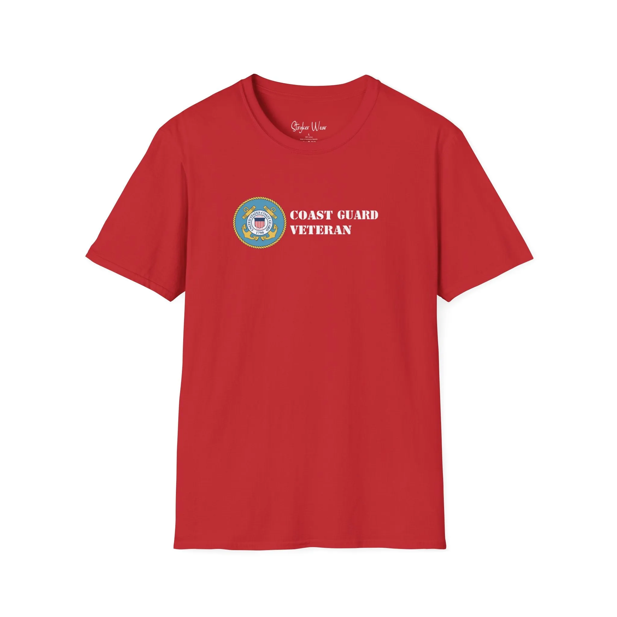 U.S. Coast Guard Veteran | Unisex Softstyle T-Shirt