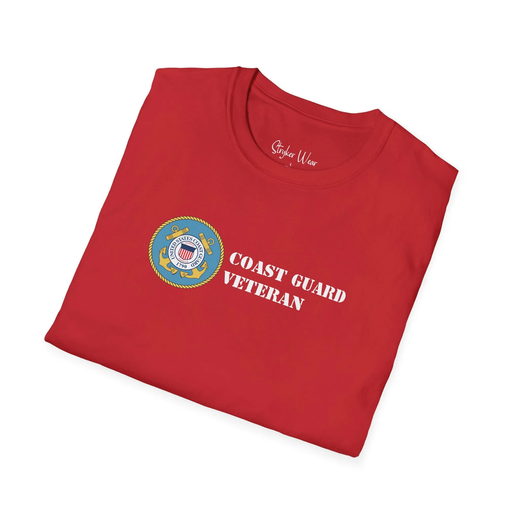 U.S. Coast Guard Veteran | Unisex Softstyle T-Shirt