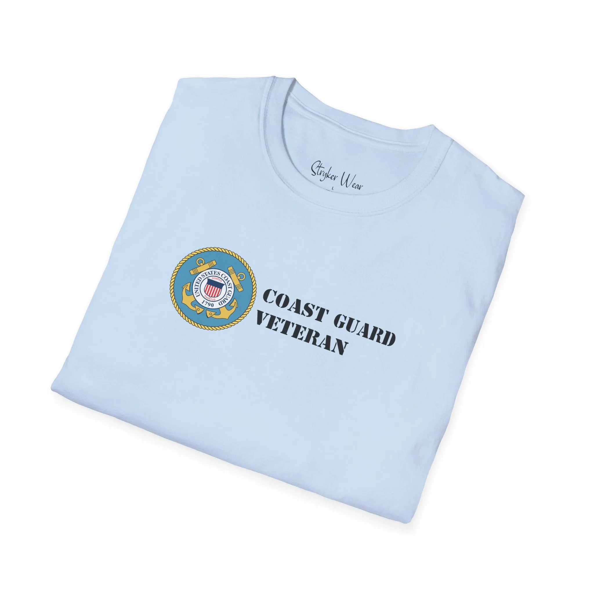 U.S. Coast Guard Veteran | Unisex Softstyle T-Shirt