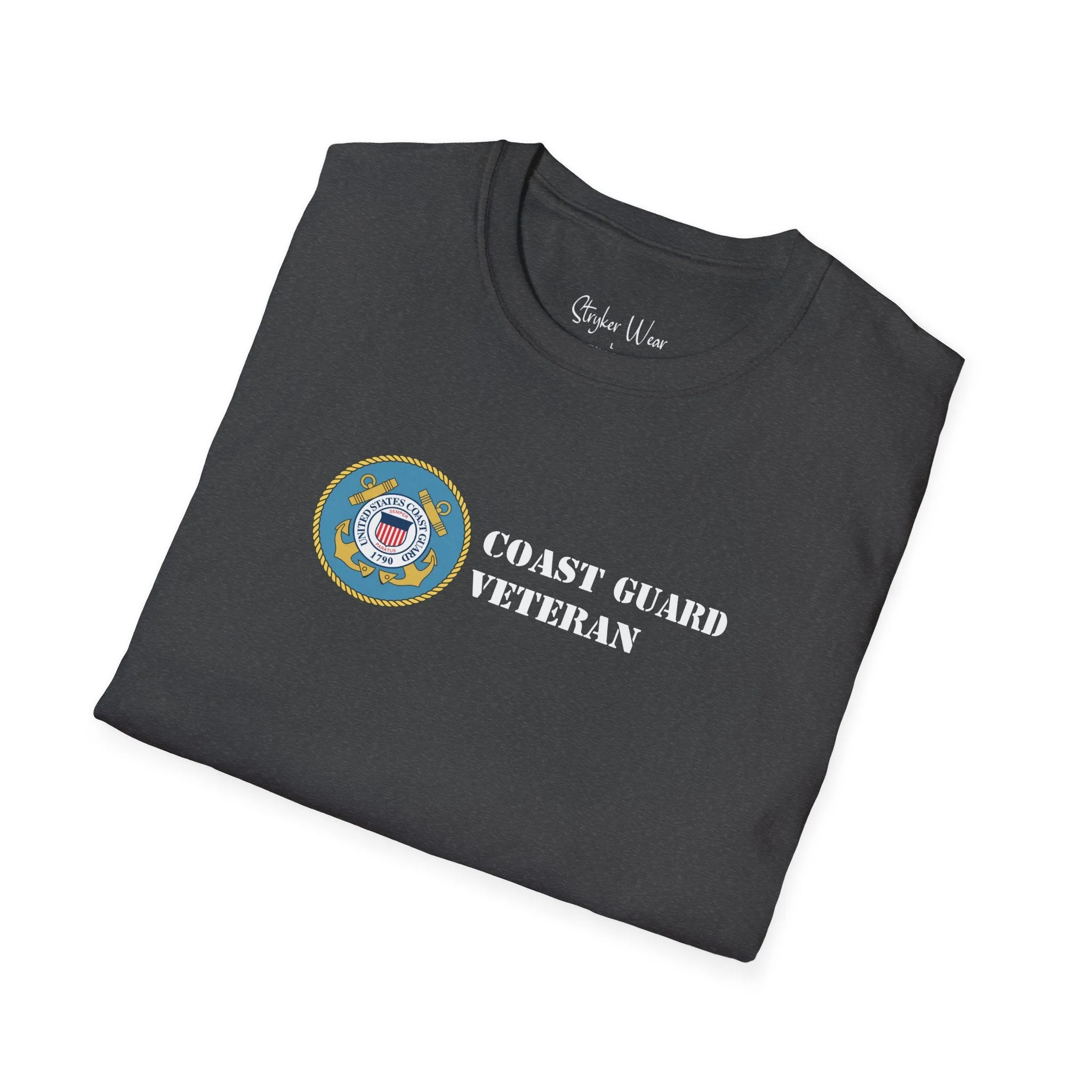 U.S. Coast Guard Veteran | Unisex Softstyle T-Shirt