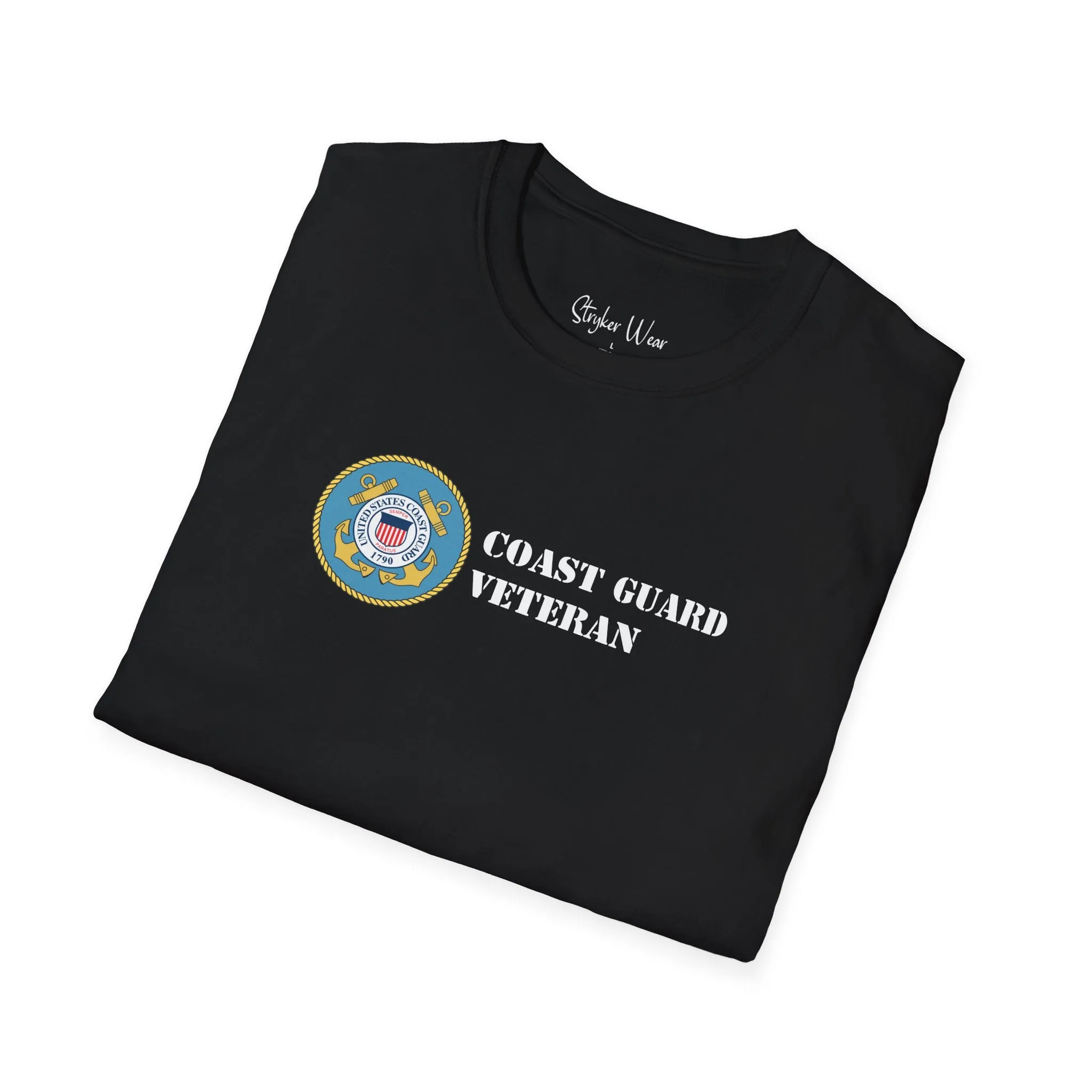U.S. Coast Guard Veteran | Unisex Softstyle T-Shirt