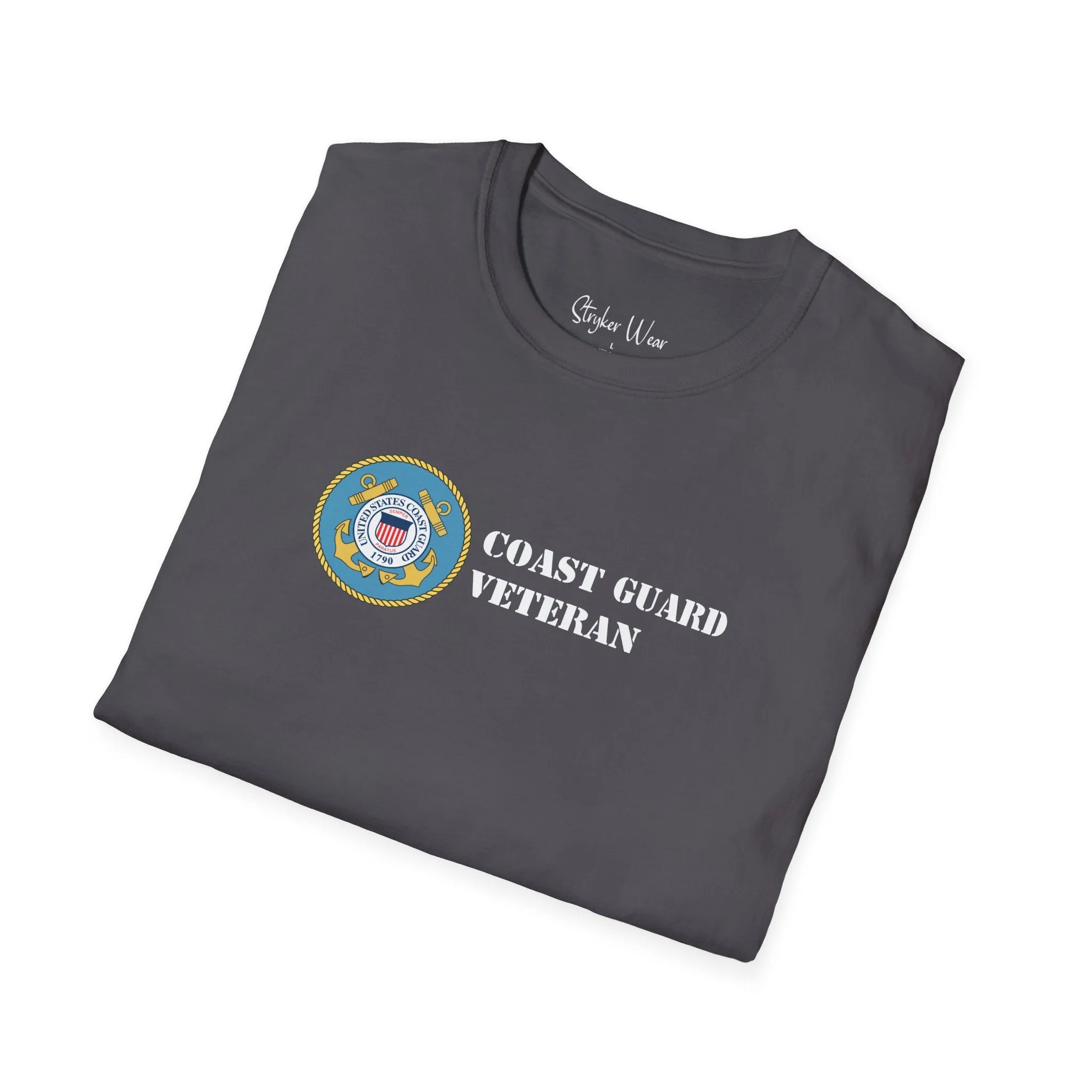 U.S. Coast Guard Veteran | Unisex Softstyle T-Shirt