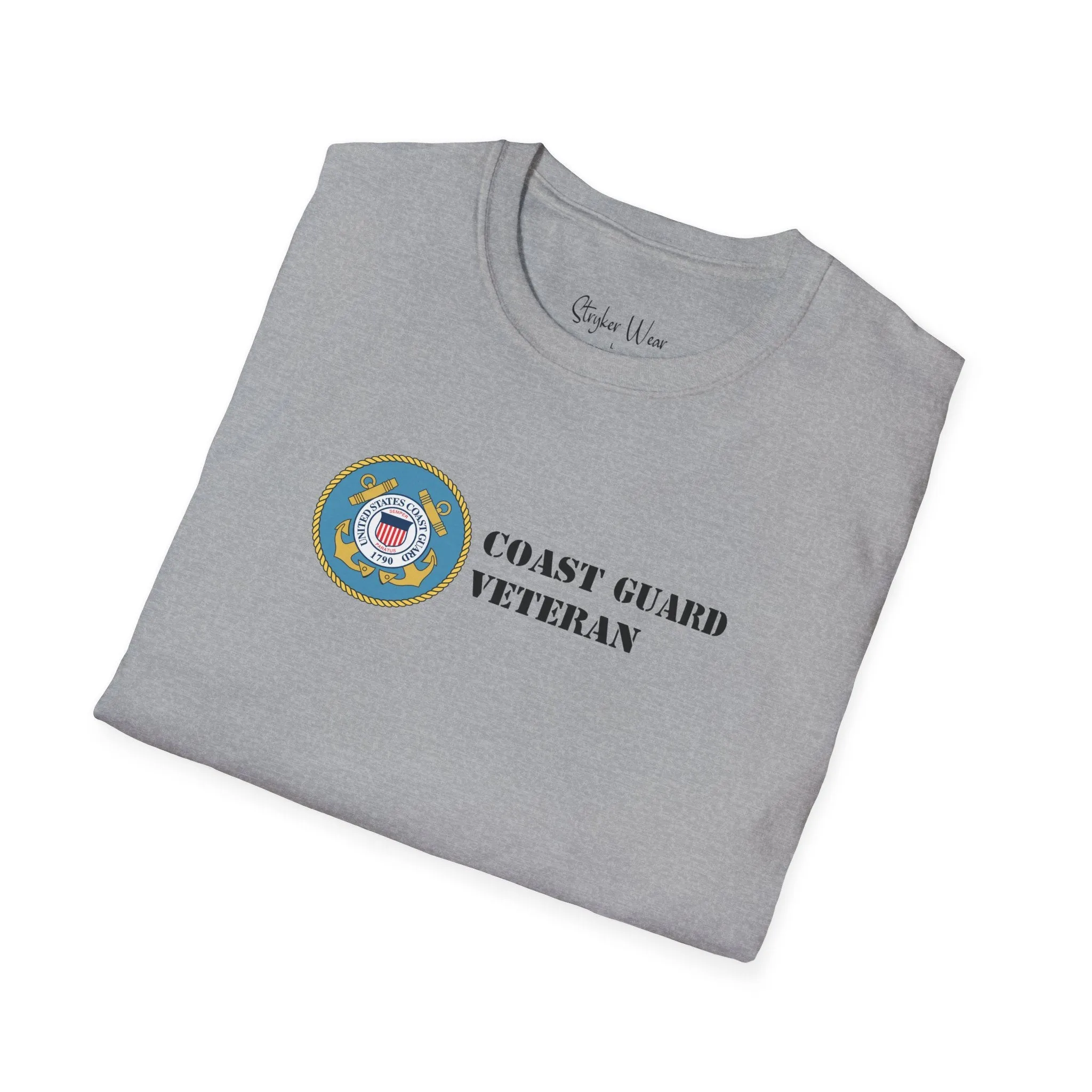 U.S. Coast Guard Veteran | Unisex Softstyle T-Shirt