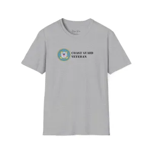U.S. Coast Guard Veteran | Unisex Softstyle T-Shirt