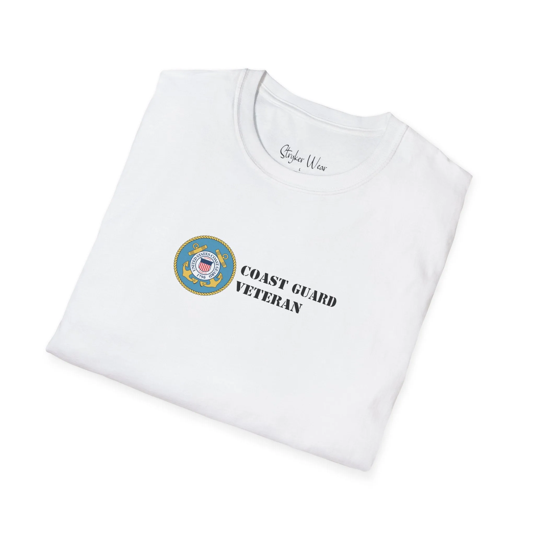 U.S. Coast Guard Veteran | Unisex Softstyle T-Shirt