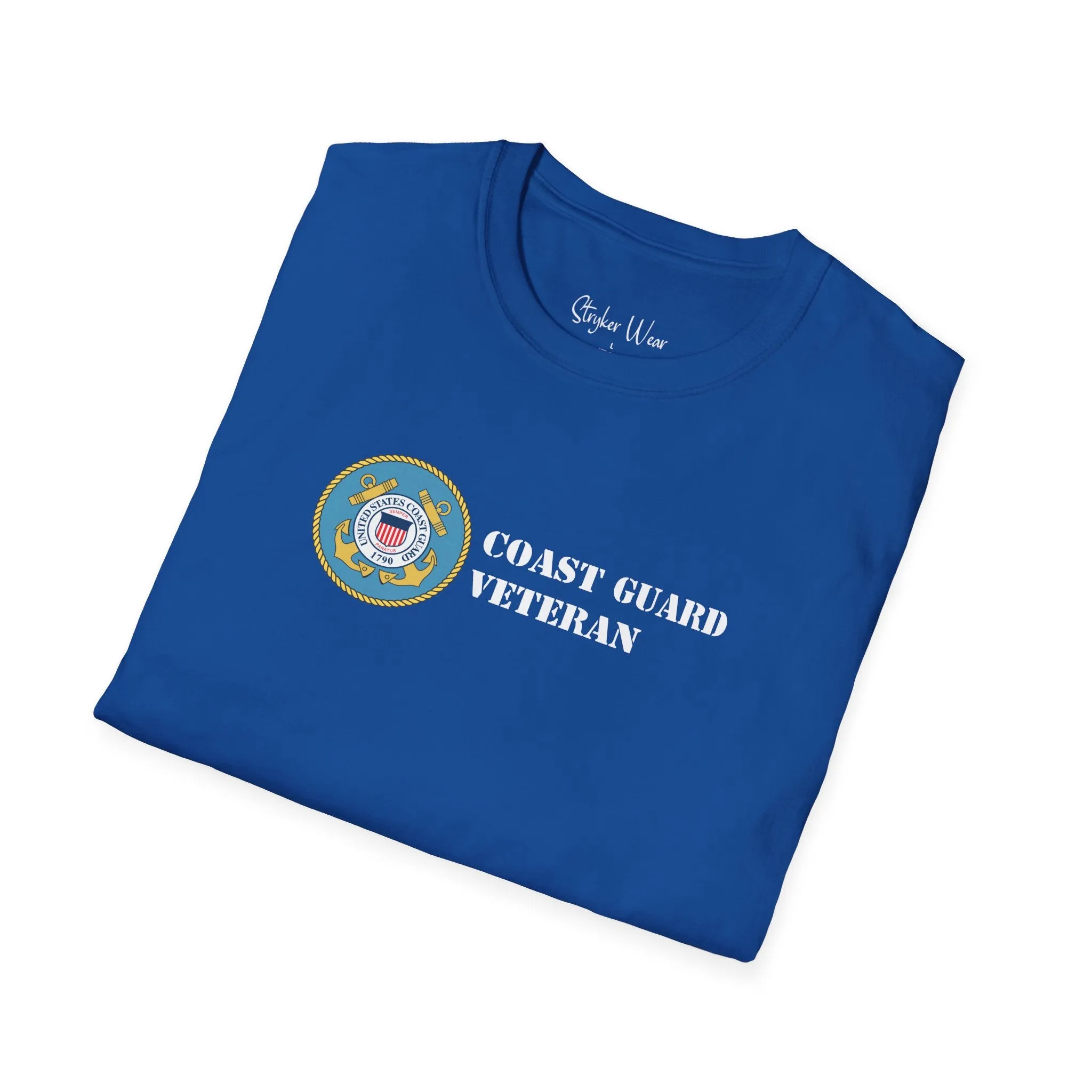 U.S. Coast Guard Veteran | Unisex Softstyle T-Shirt