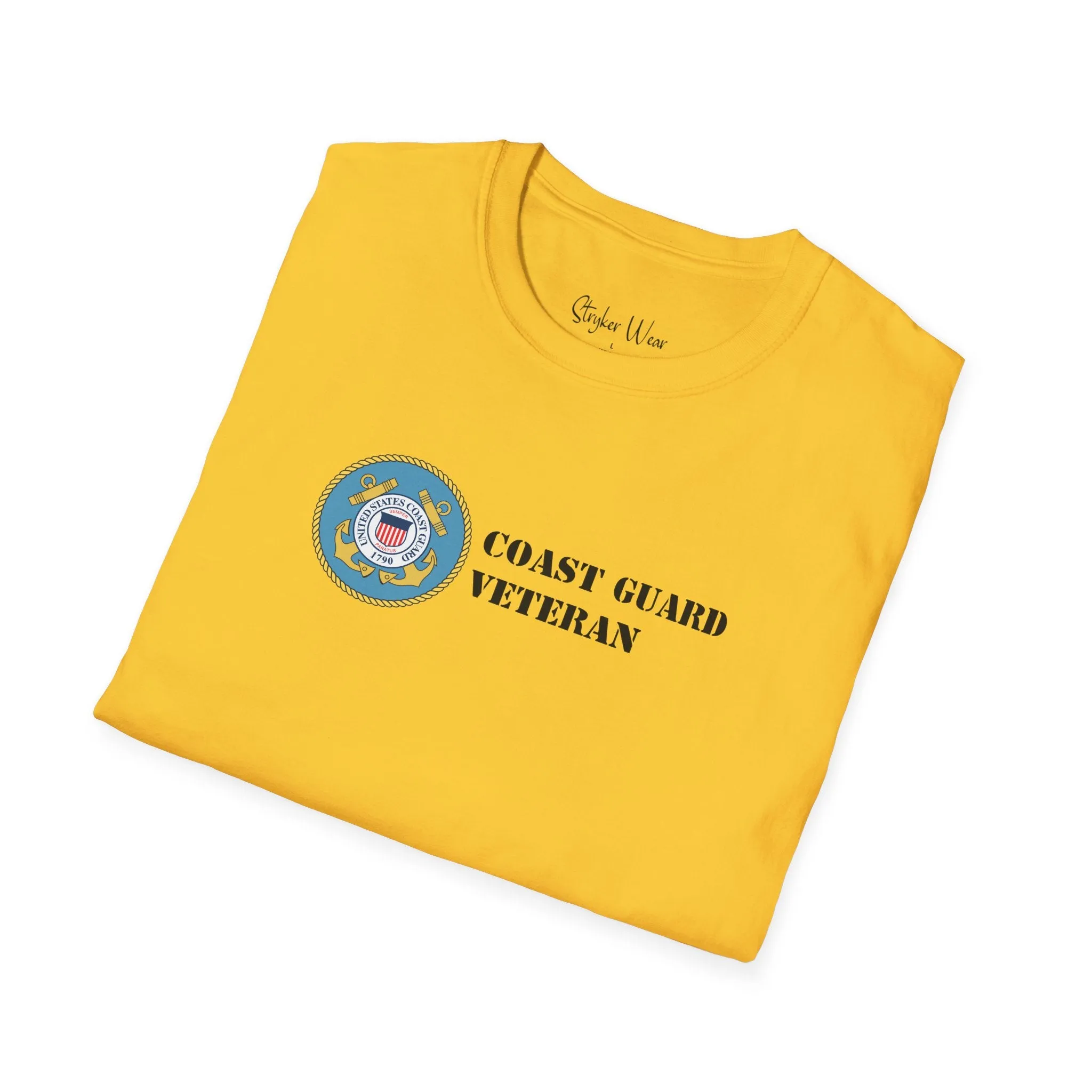 U.S. Coast Guard Veteran | Unisex Softstyle T-Shirt