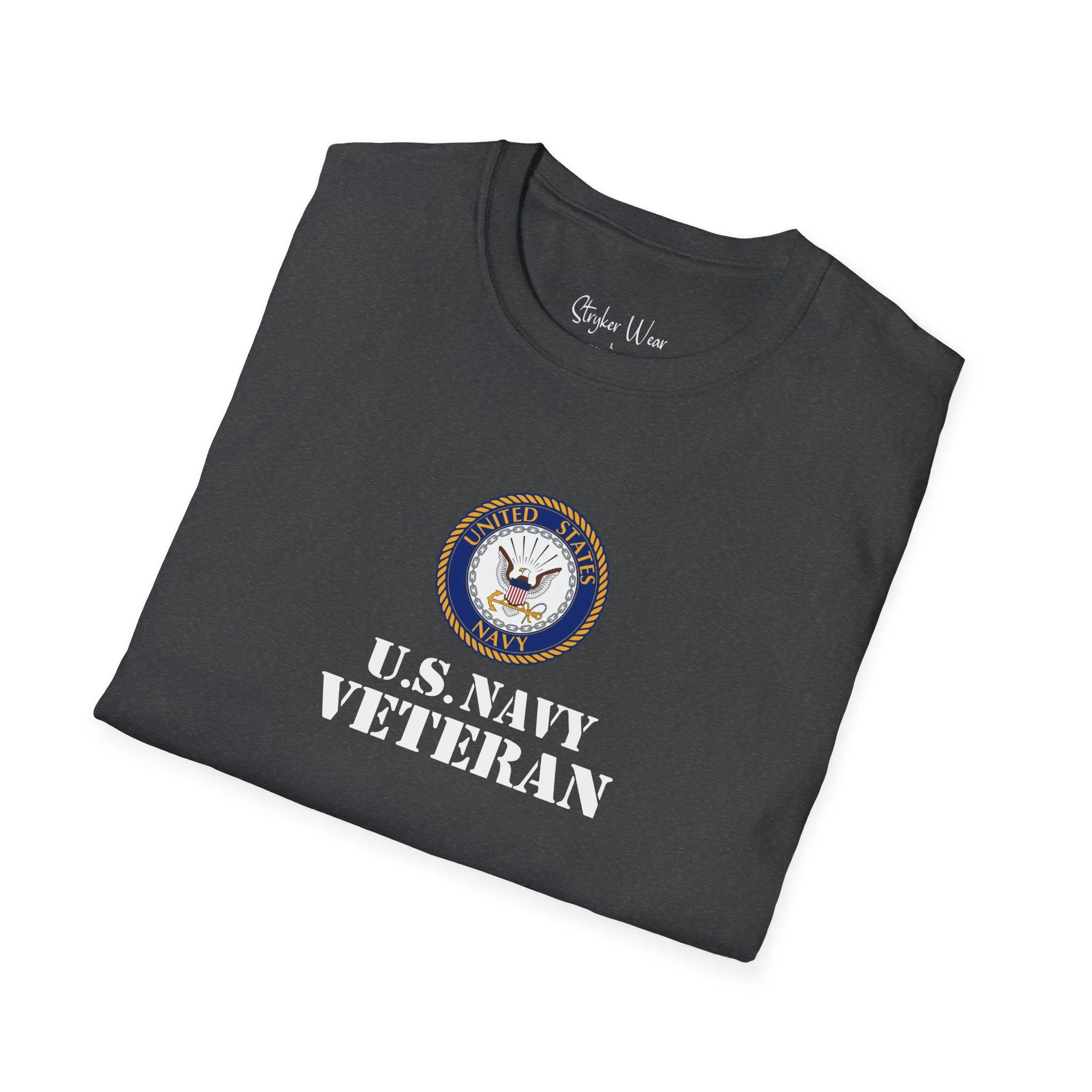 U.S. Navy Veteran 2 | Unisex Softstyle T-Shirt