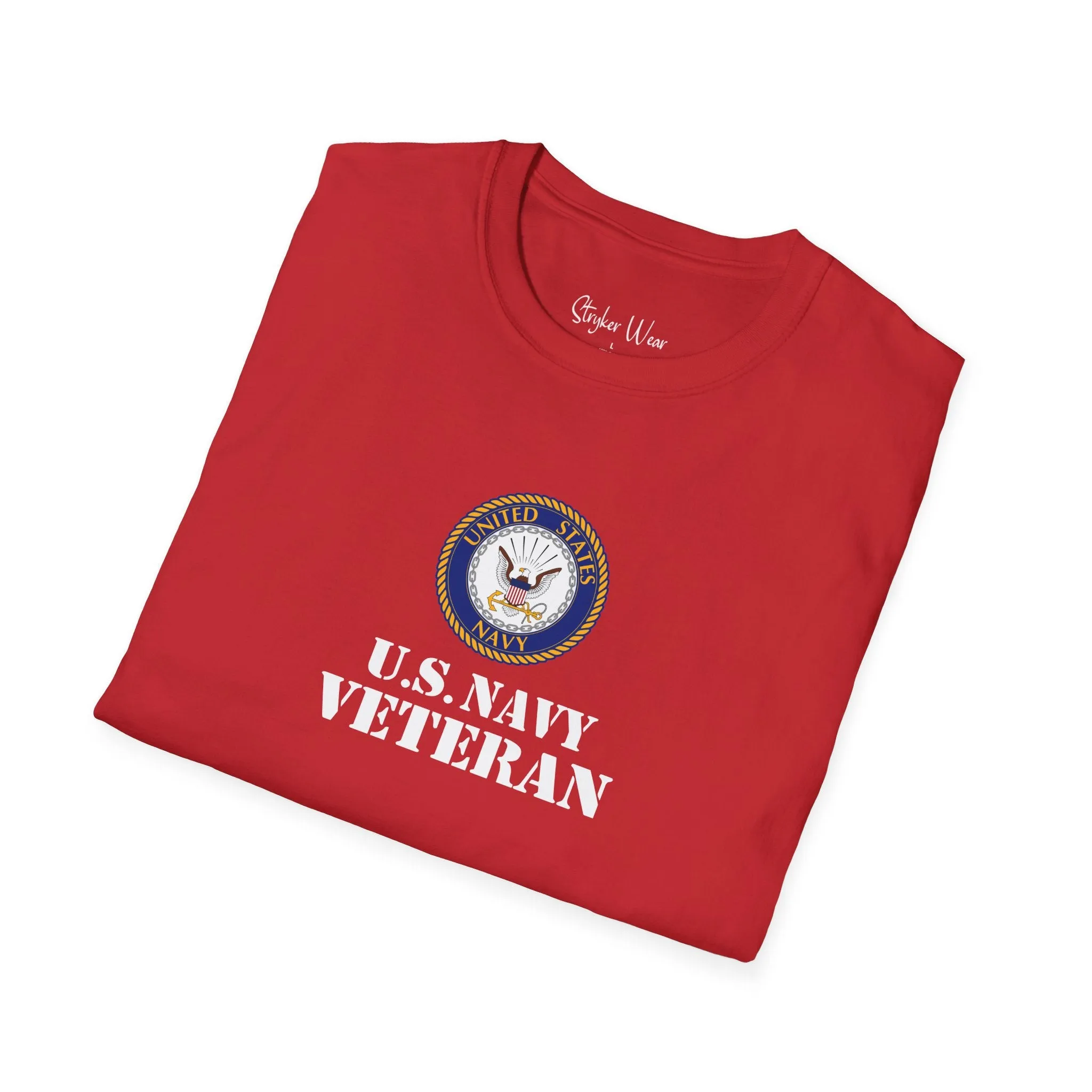 U.S. Navy Veteran 2 | Unisex Softstyle T-Shirt