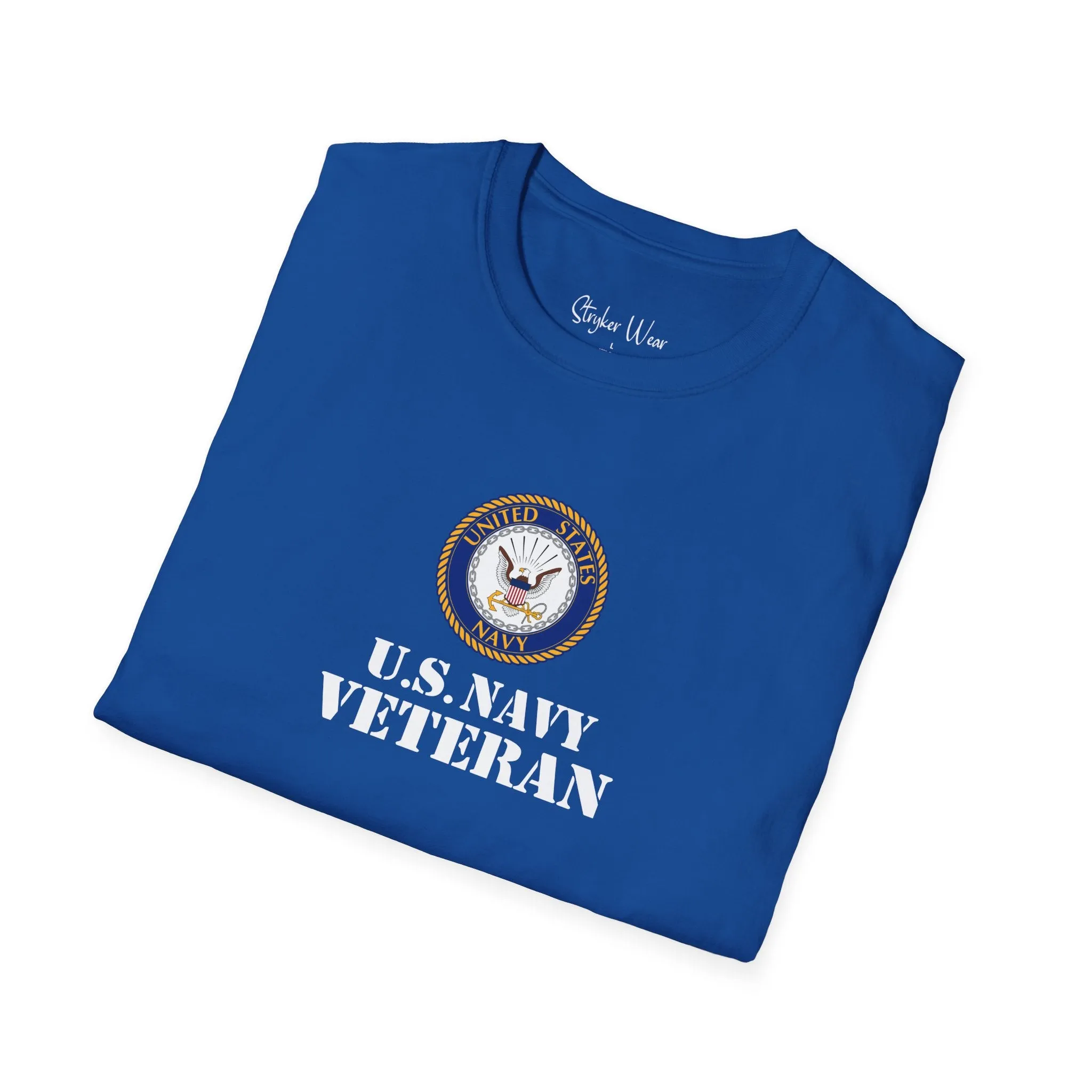 U.S. Navy Veteran 2 | Unisex Softstyle T-Shirt
