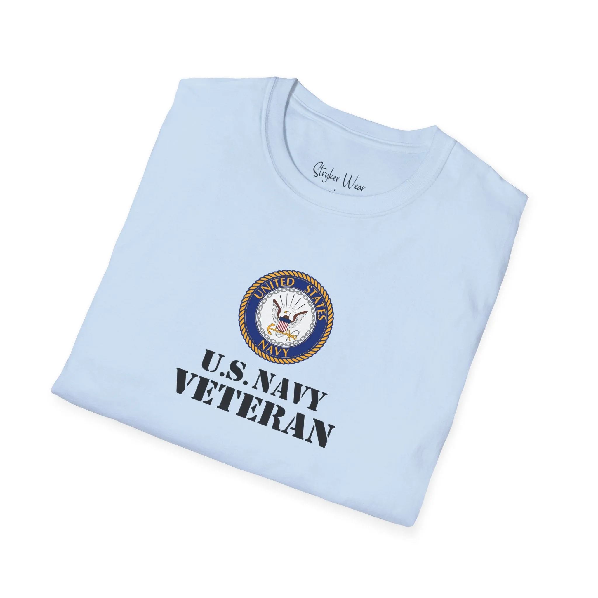 U.S. Navy Veteran 2 | Unisex Softstyle T-Shirt