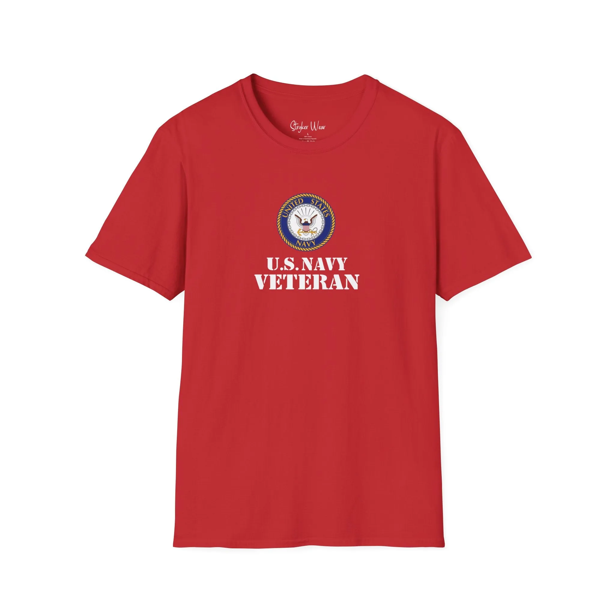 U.S. Navy Veteran 2 | Unisex Softstyle T-Shirt