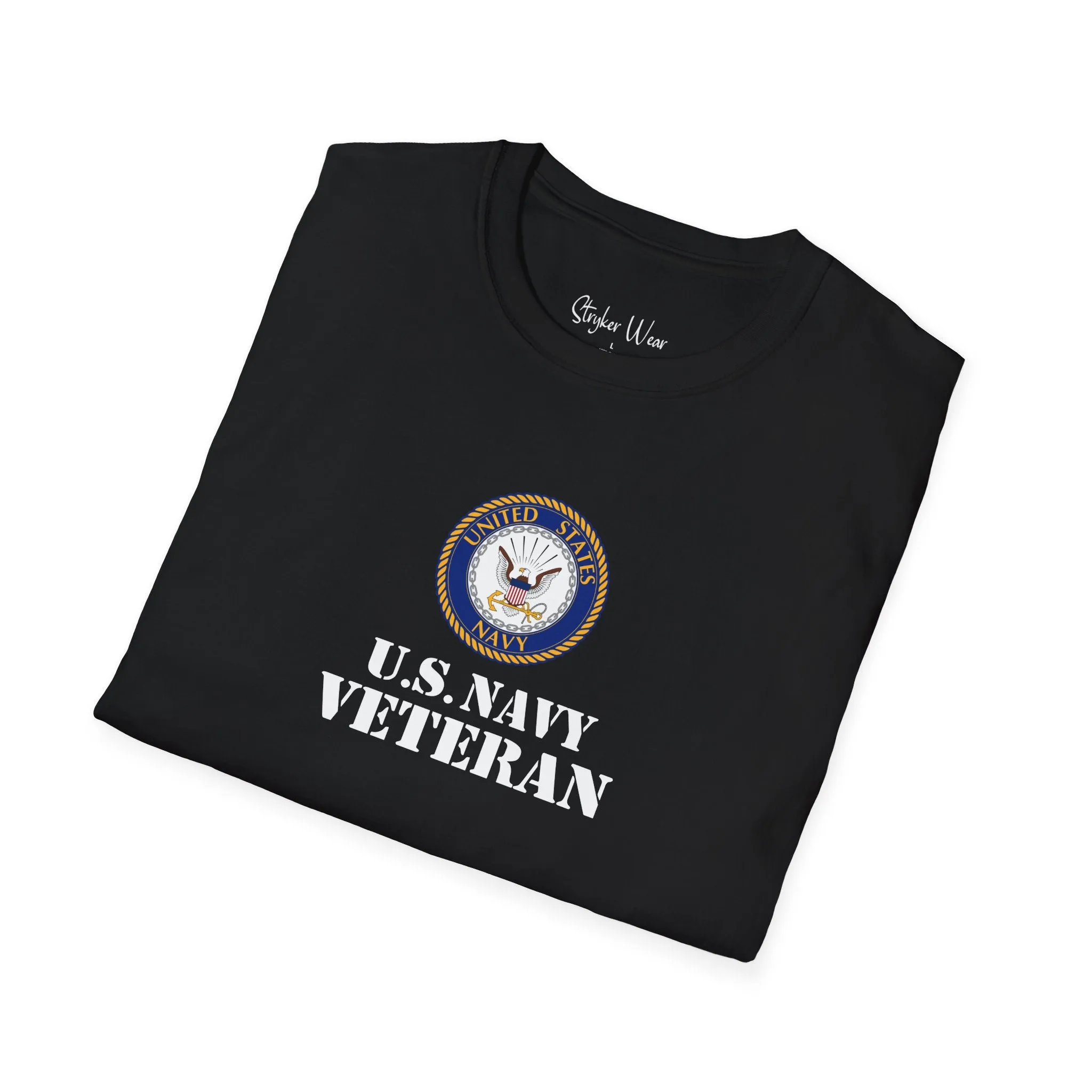 U.S. Navy Veteran 2 | Unisex Softstyle T-Shirt