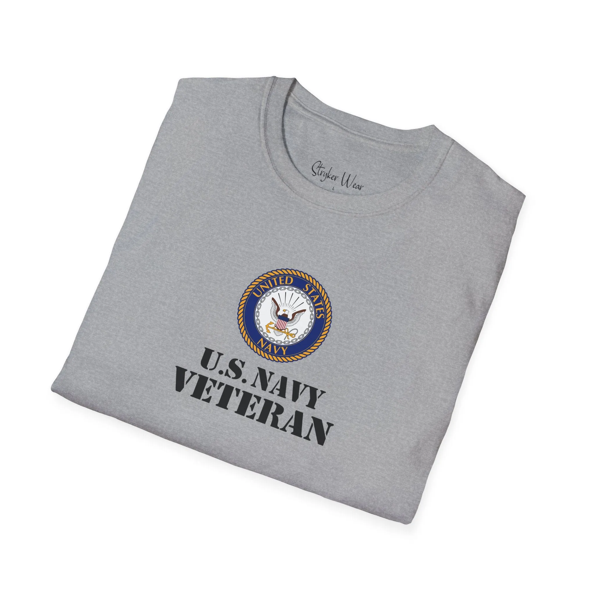 U.S. Navy Veteran 2 | Unisex Softstyle T-Shirt