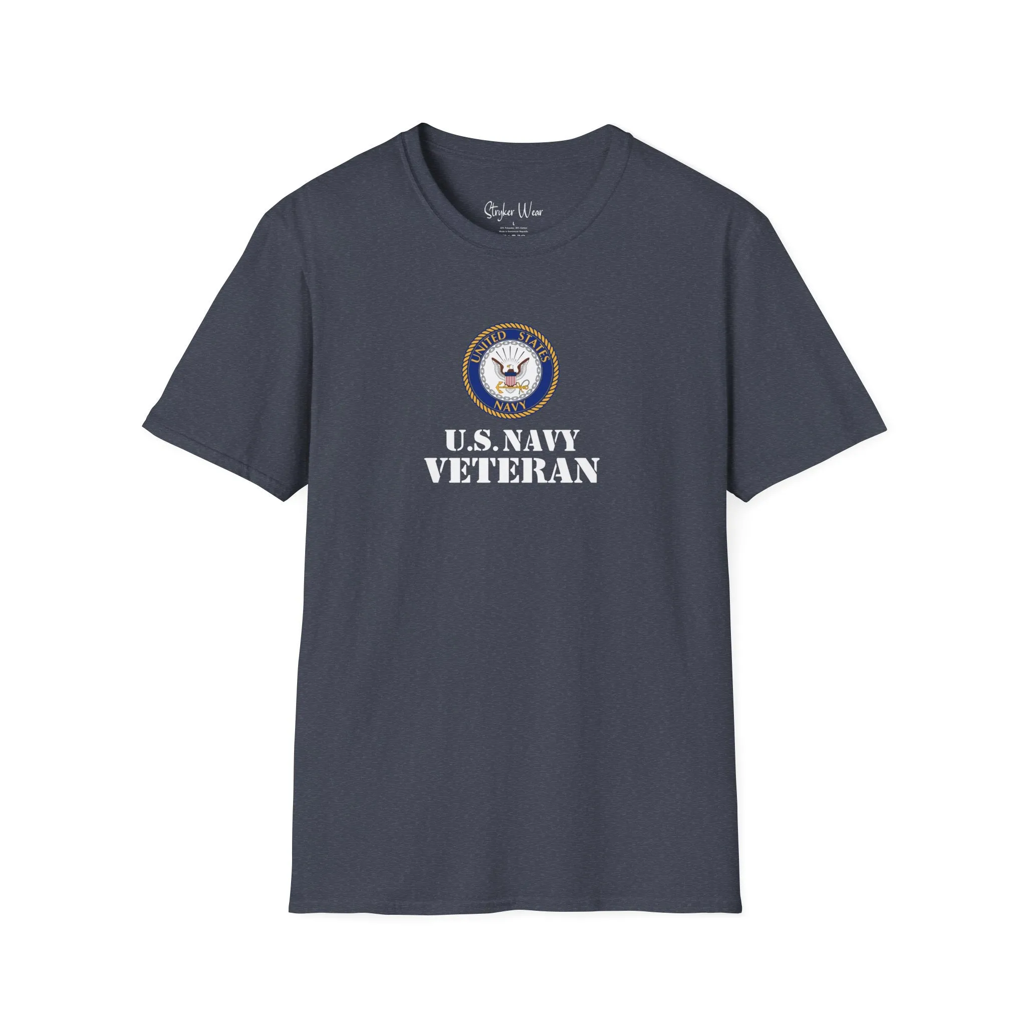 U.S. Navy Veteran 2 | Unisex Softstyle T-Shirt
