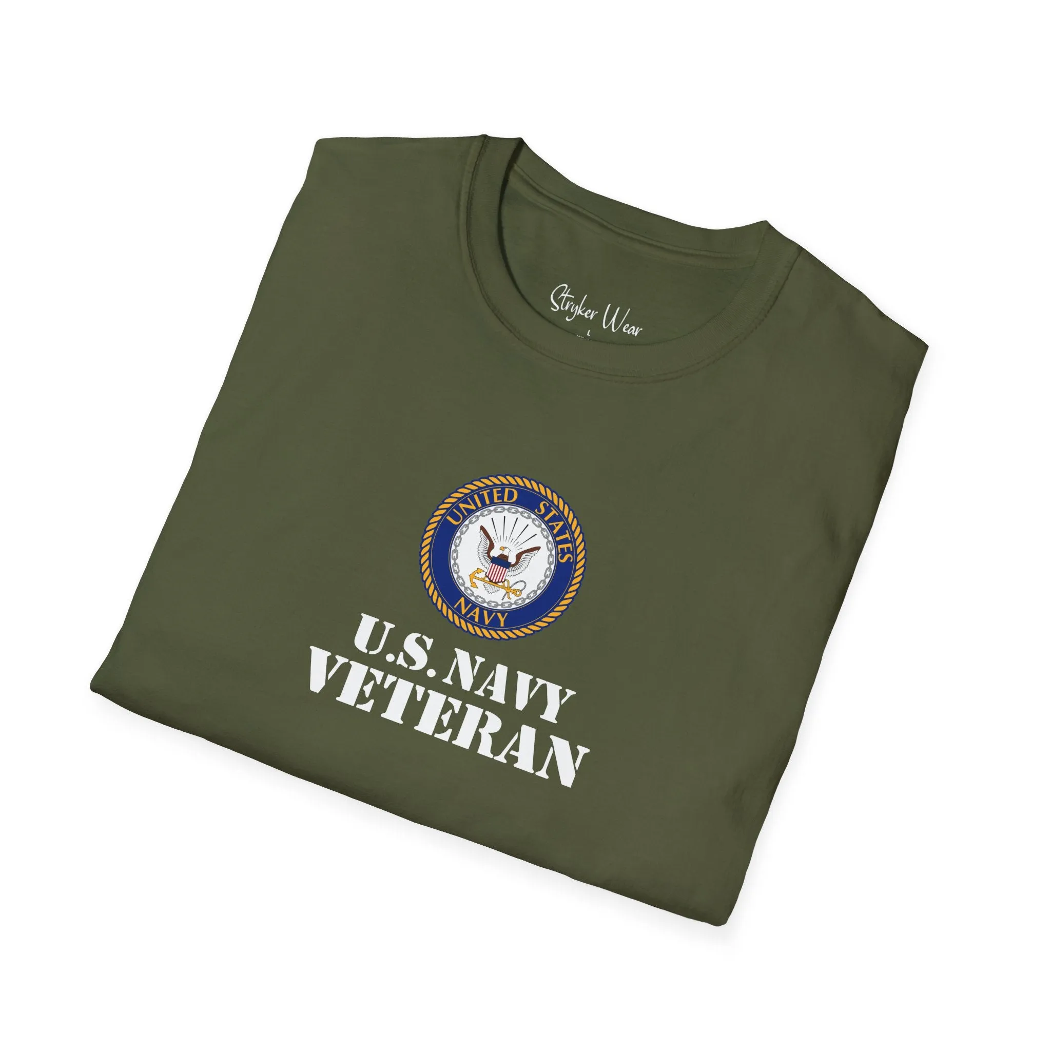 U.S. Navy Veteran 2 | Unisex Softstyle T-Shirt