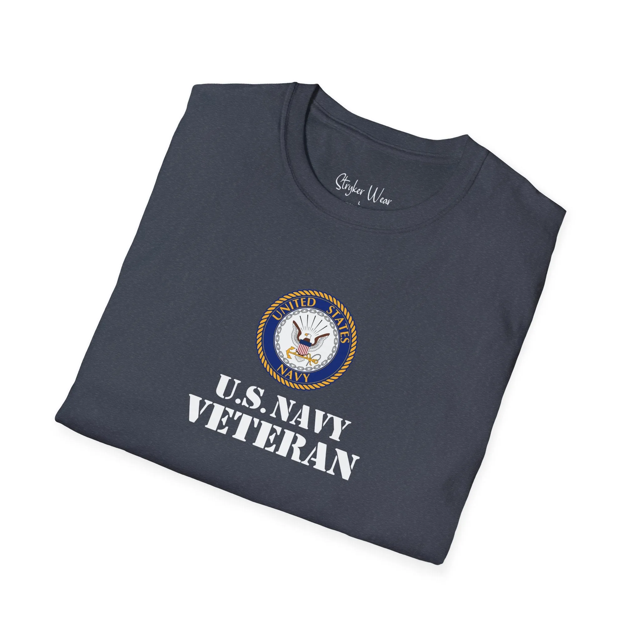 U.S. Navy Veteran 2 | Unisex Softstyle T-Shirt