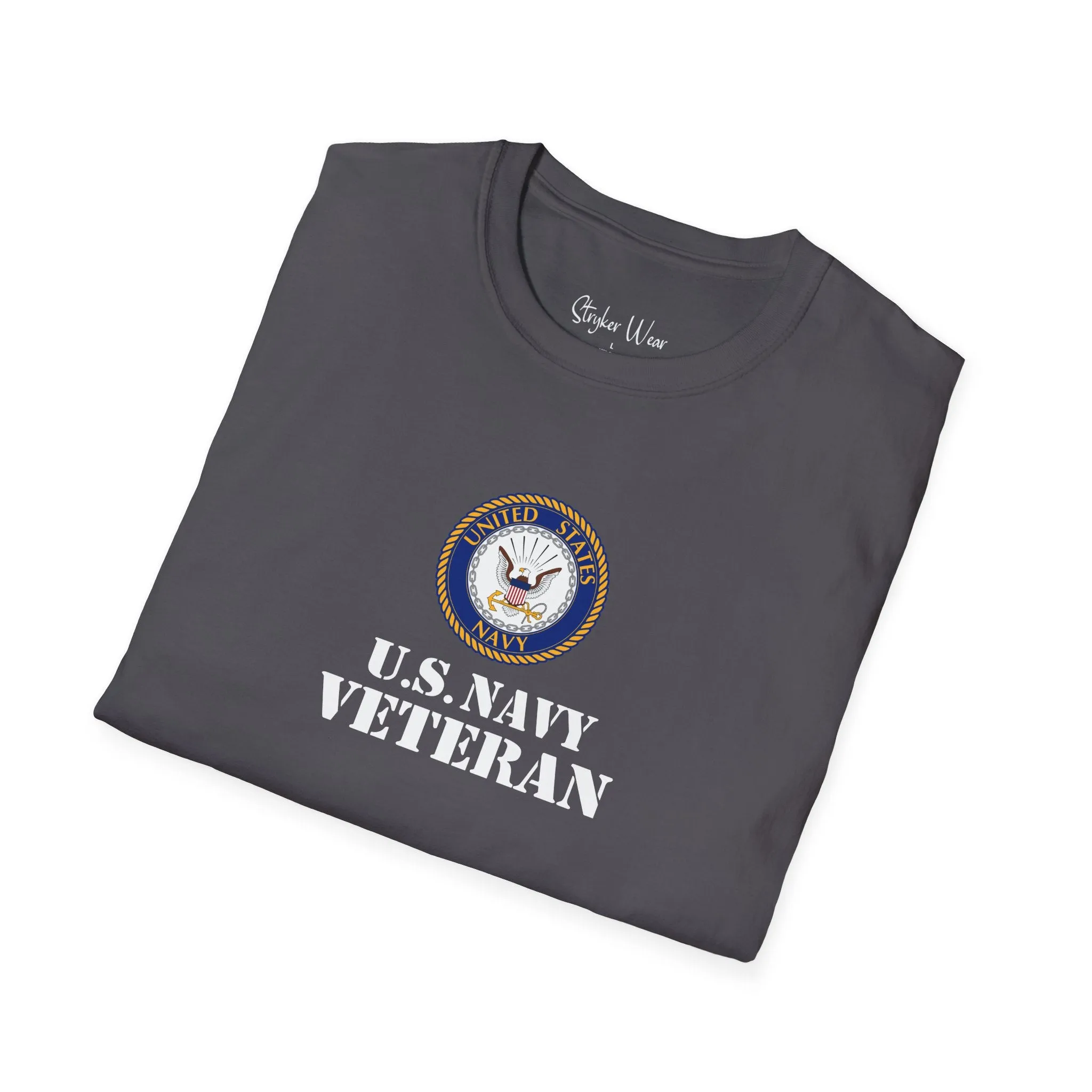 U.S. Navy Veteran 2 | Unisex Softstyle T-Shirt