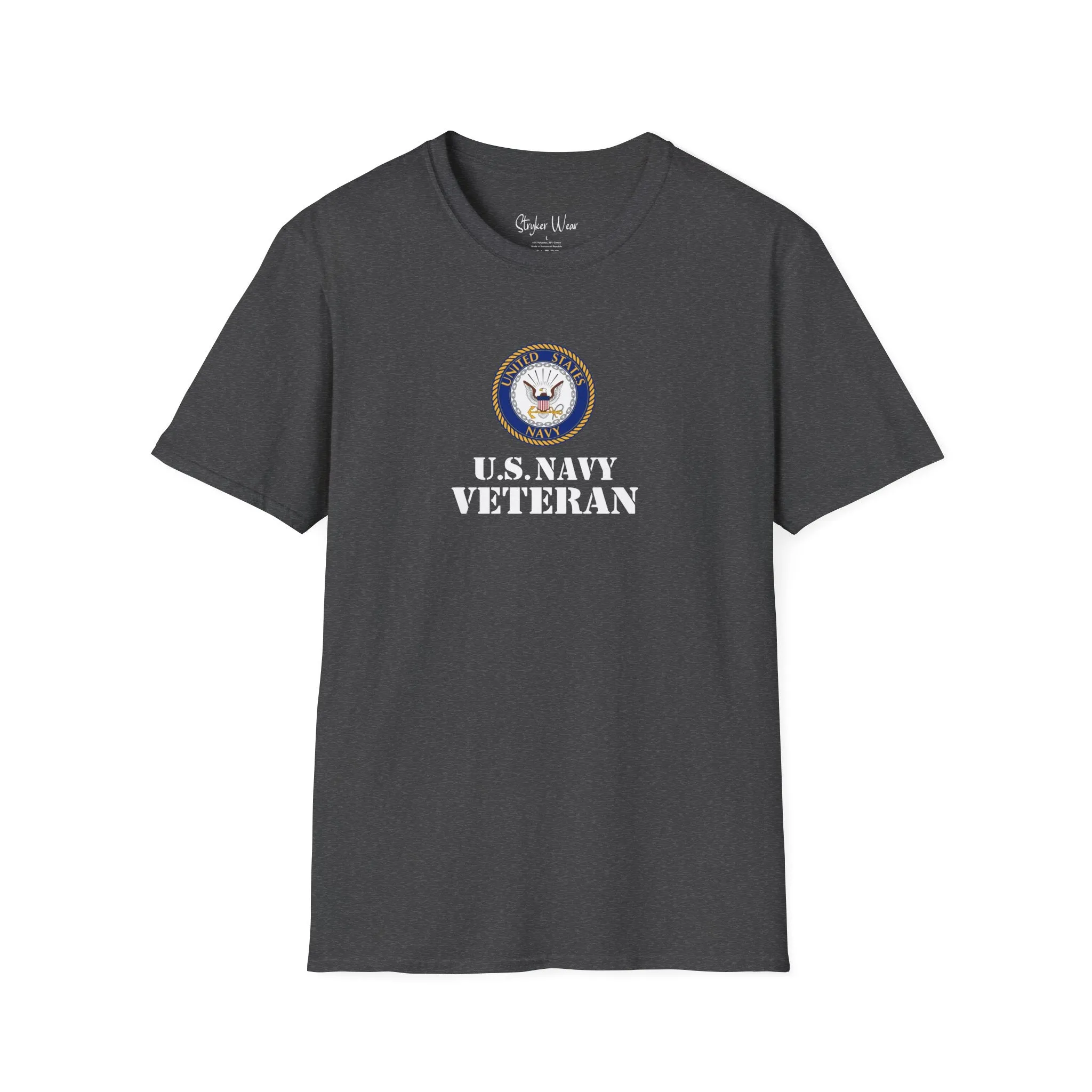 U.S. Navy Veteran 2 | Unisex Softstyle T-Shirt