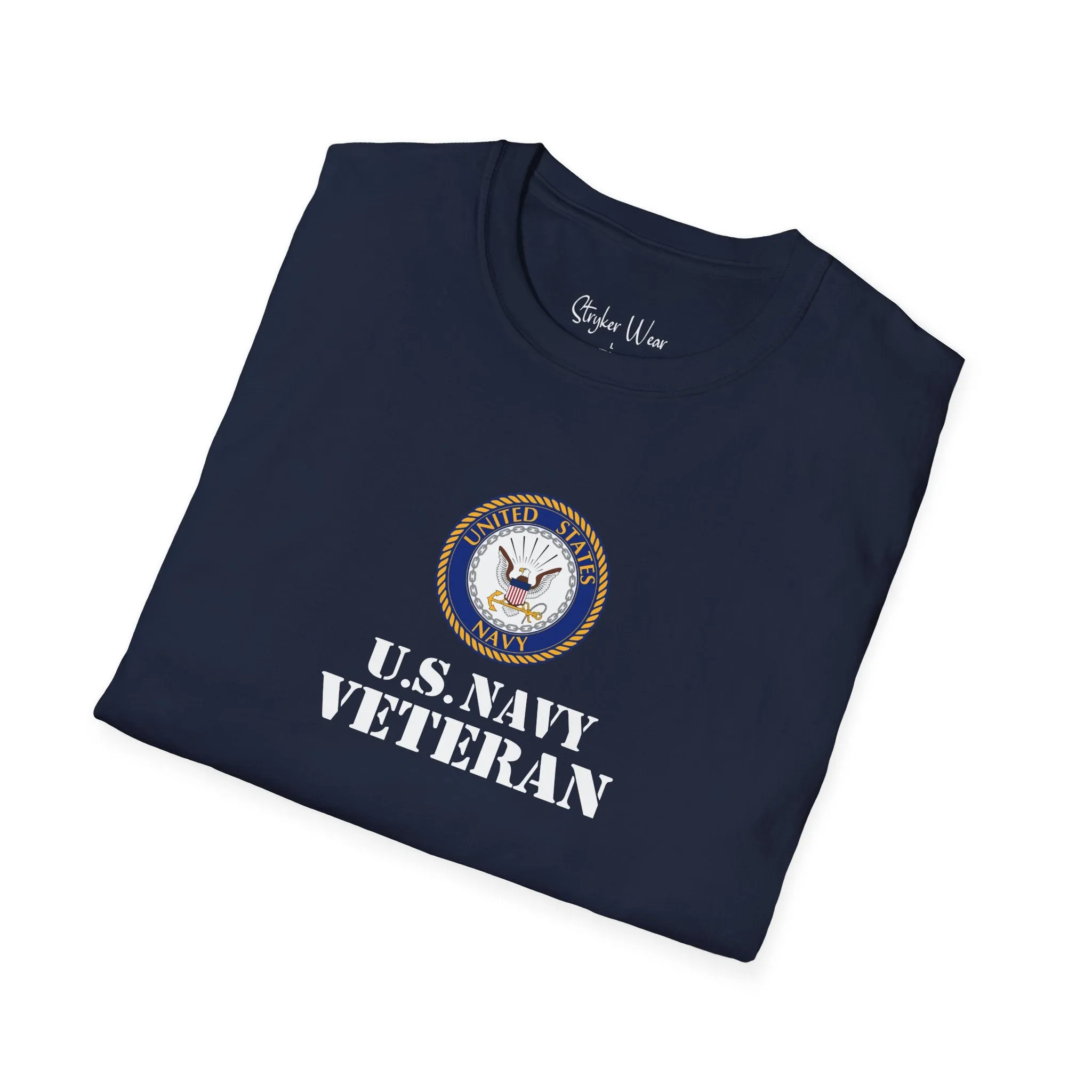 U.S. Navy Veteran 2 | Unisex Softstyle T-Shirt