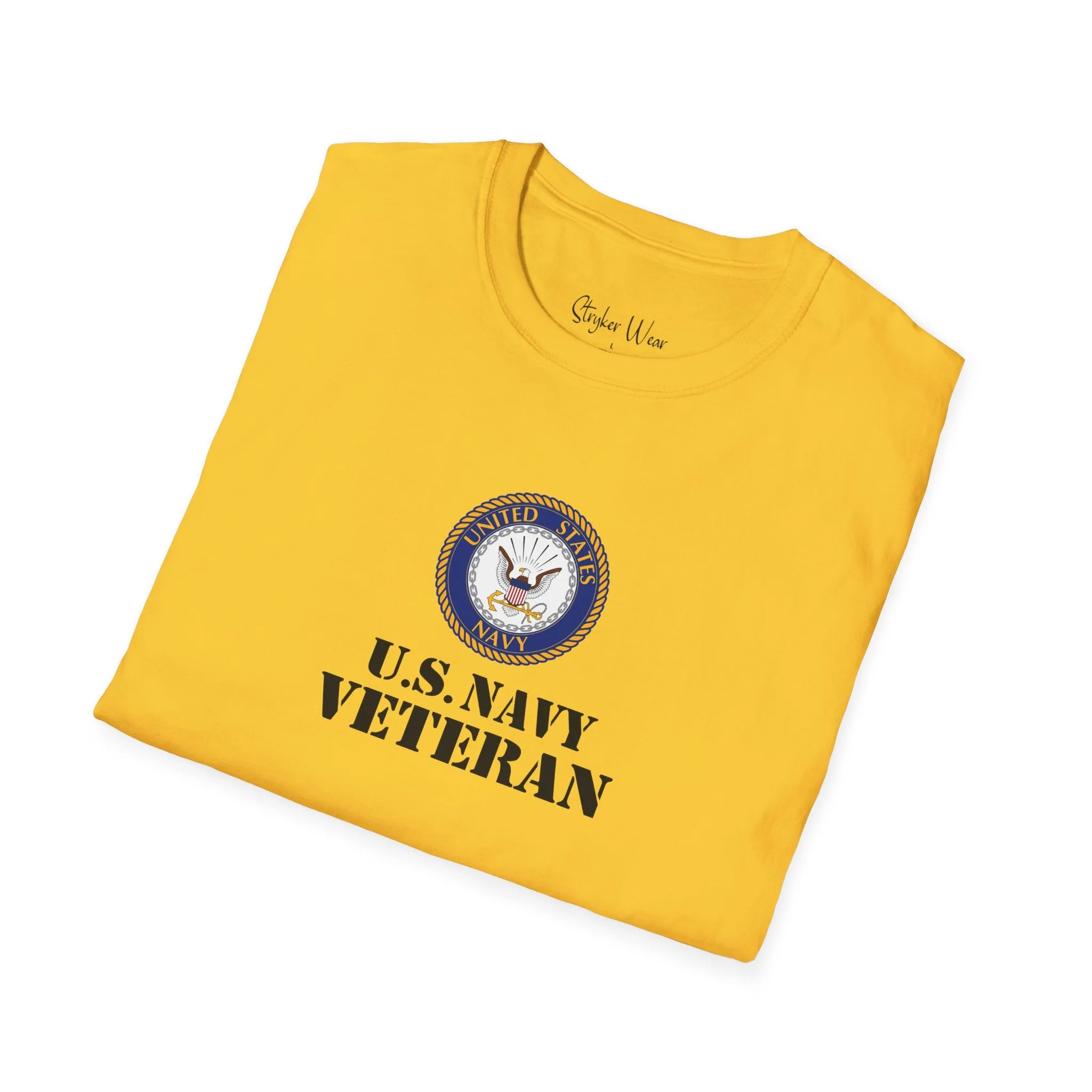 U.S. Navy Veteran 2 | Unisex Softstyle T-Shirt