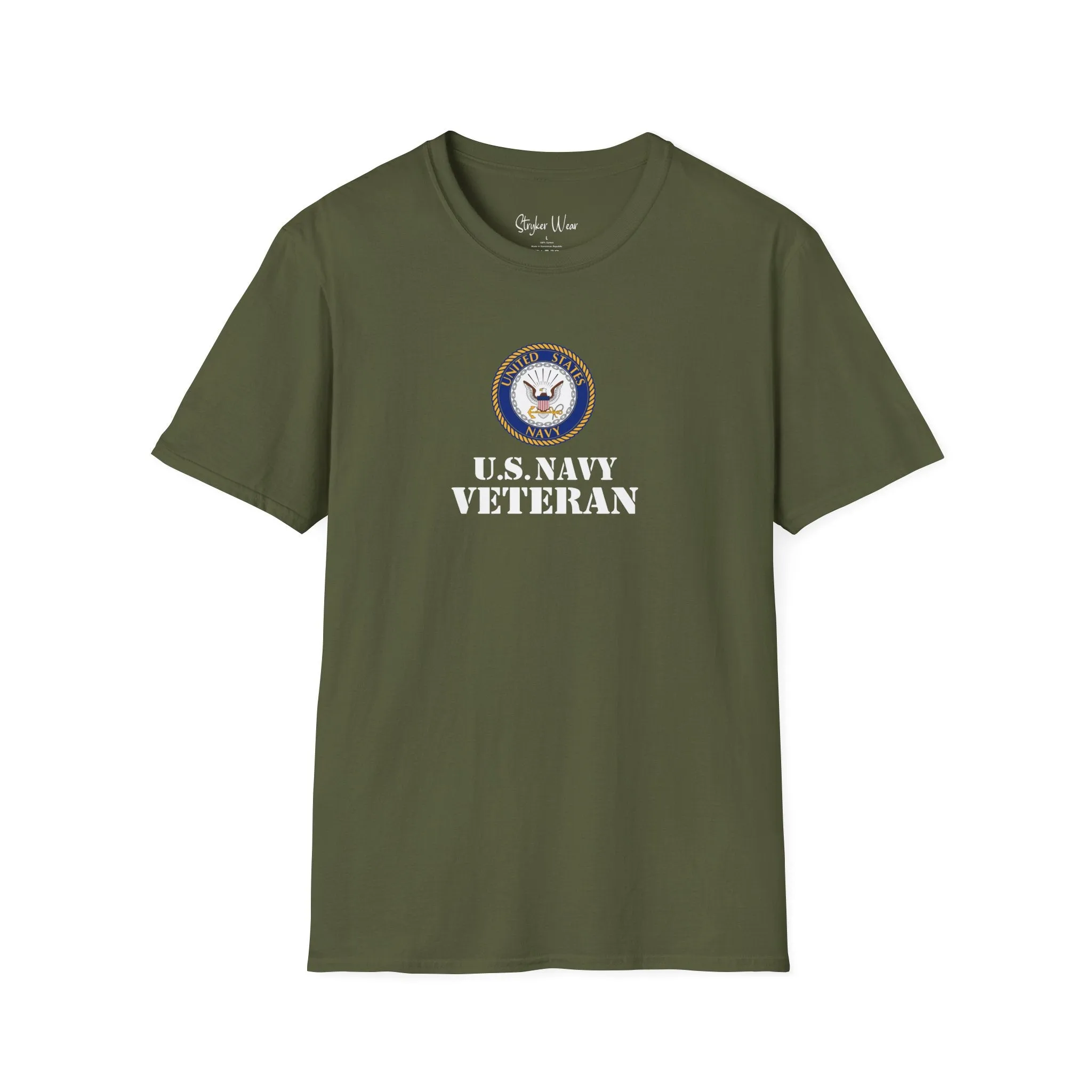 U.S. Navy Veteran 2 | Unisex Softstyle T-Shirt