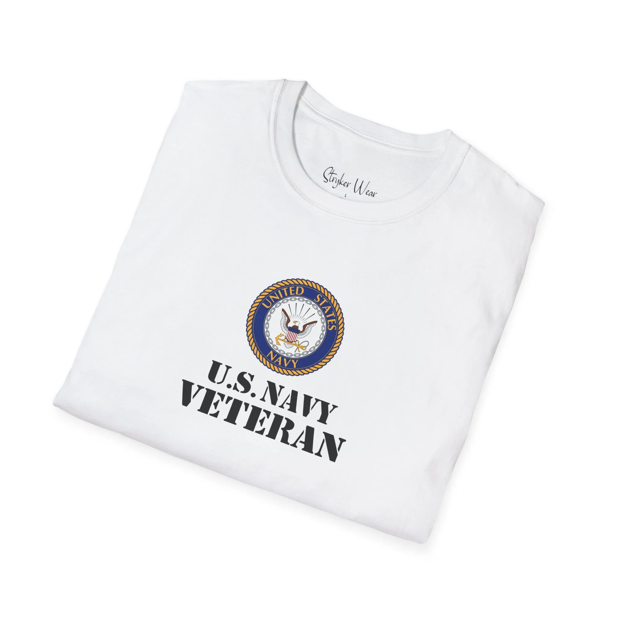 U.S. Navy Veteran 2 | Unisex Softstyle T-Shirt