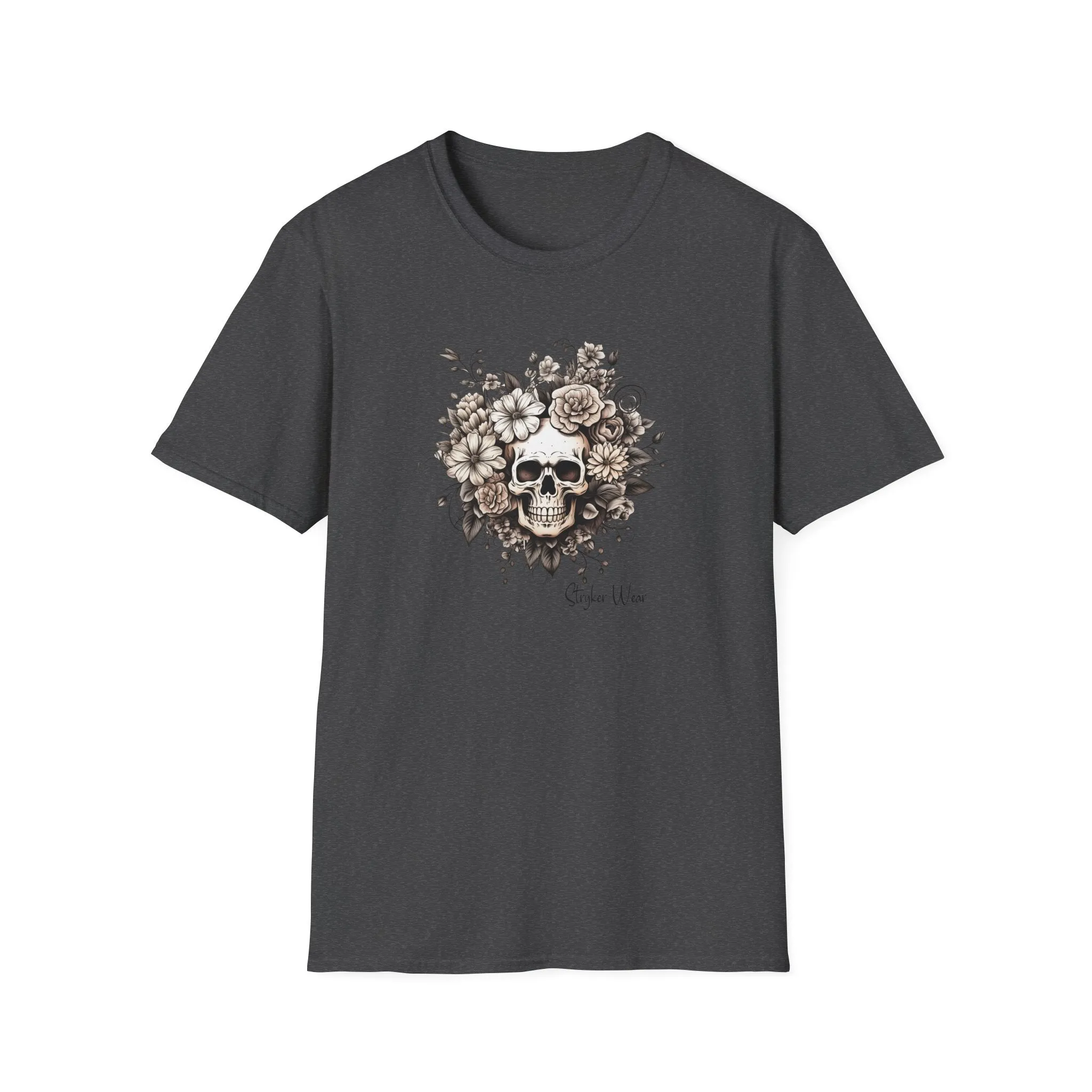 Vintage Skull Tattoo | Unisex Softstyle T-Shirt