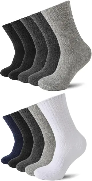 VoJoPi 10 Pairs Mens Wool Socks Thermal and Warm Hiking Socks