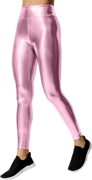 Wetlook Compression Tights Women Solid Casual Leggings for Women High Waist High Rise Skimpy High Rise Yoga Pants