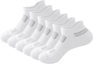 Women Ankle Athletic Running Socks Cushioned Low Cut Socks Seamless