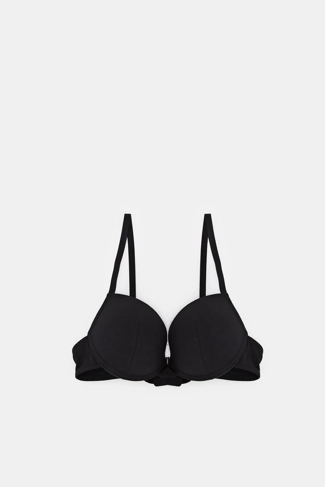 Women Black Lace Push Up Bras (Pack of 2)