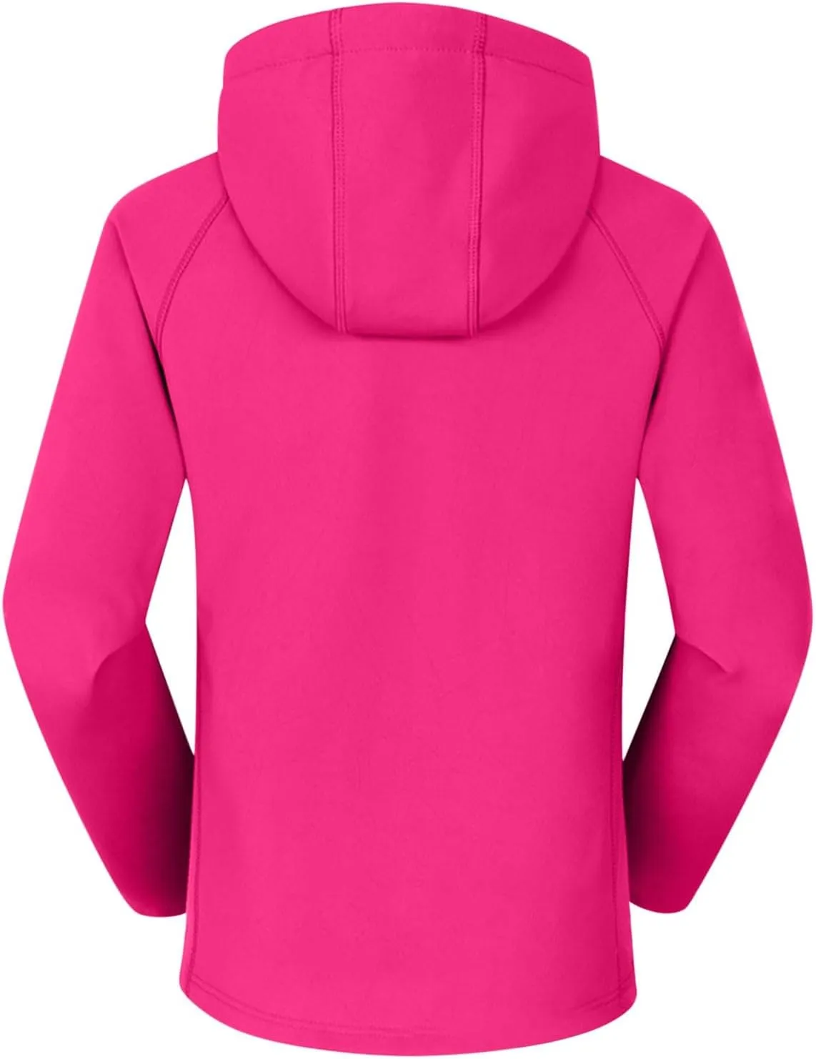Women Full Zip Mock Neck Hooded Raincoat, Lightweight Drawstring Waterproof Windbreaker Outdoor Travel Casual Jackets