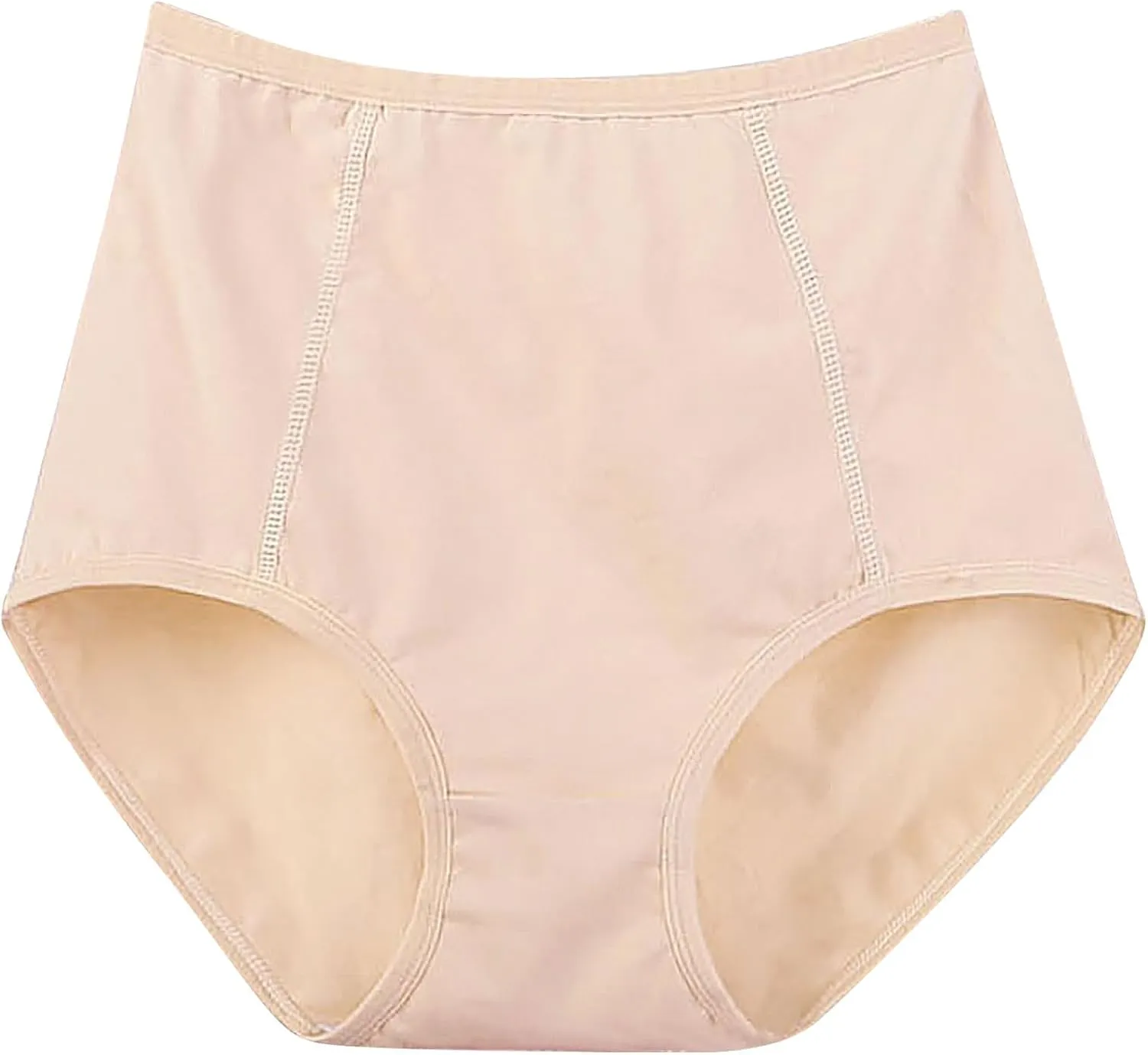 Women High Waist Cotton Underwear Plus Size Comfort Panties Soft Breathable Stretch Briefs Full Coverage Underpants