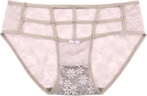 Women Lace Underwear Sexy Breathable Hipster Panties Stretch Seamless Bikini Briefs Athletic Underwear Women