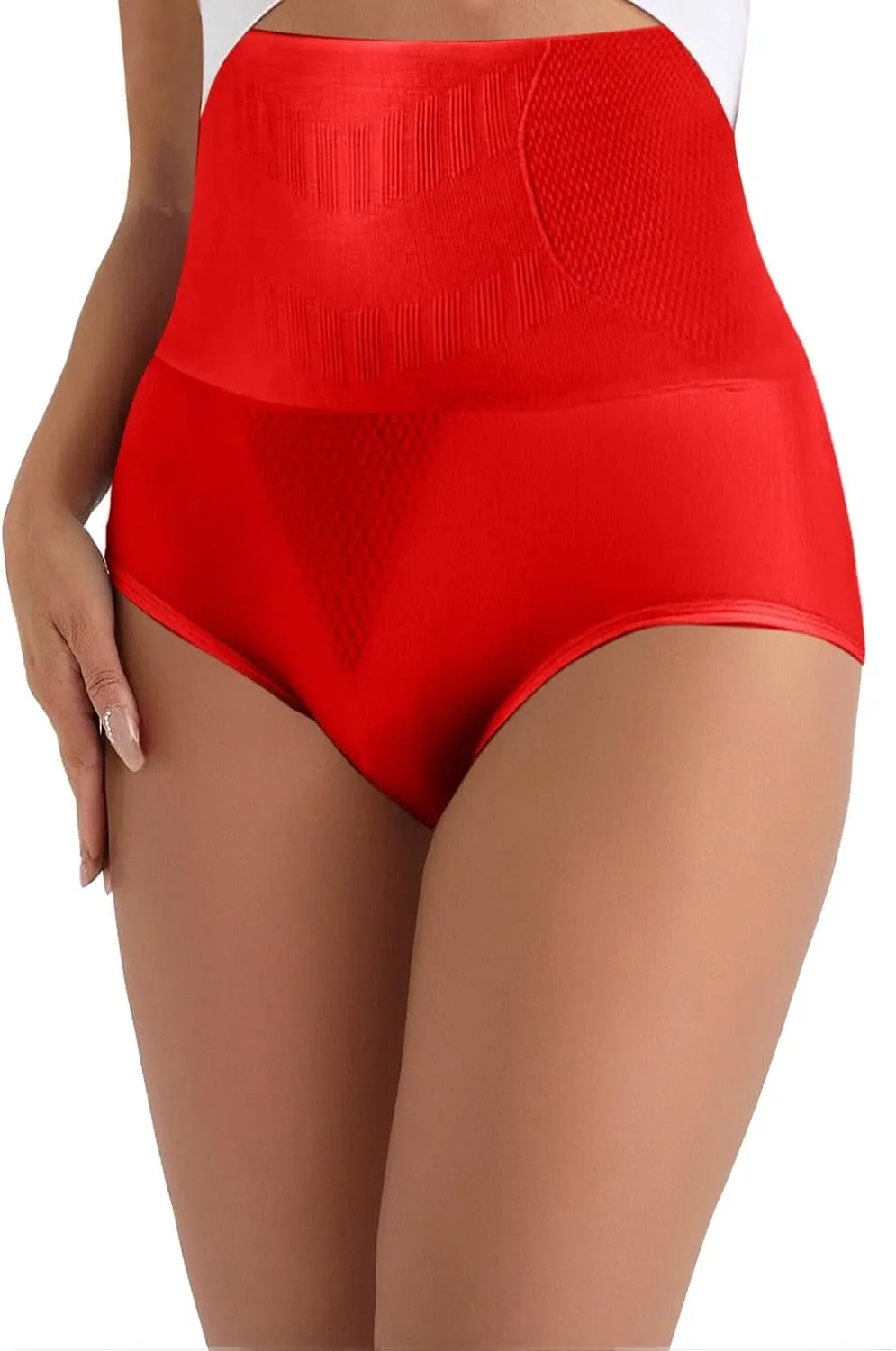 Women Underwear High Waist Panties Full Coverage Briefs Soft Strech Breathable Womens Briefs
