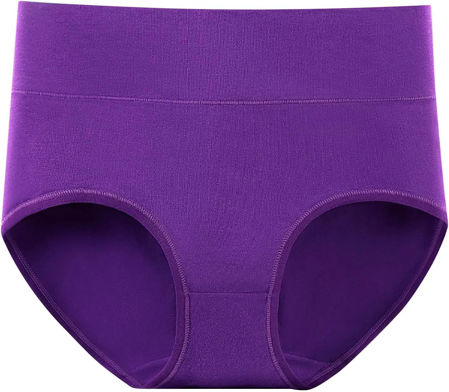 Women's Briefs Cotton Underwear High Waist Stretch Comfortable Panties Moisture-Wicking Cotton Panty Underpants
