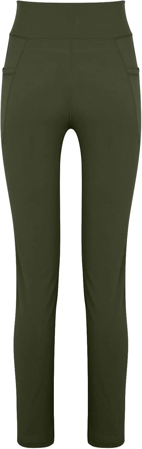 Womens Butterlift High Waisted Waist Yoga Casual Bottom Palazzo Women's Yoga Pants Yoga Pants for Women Workout