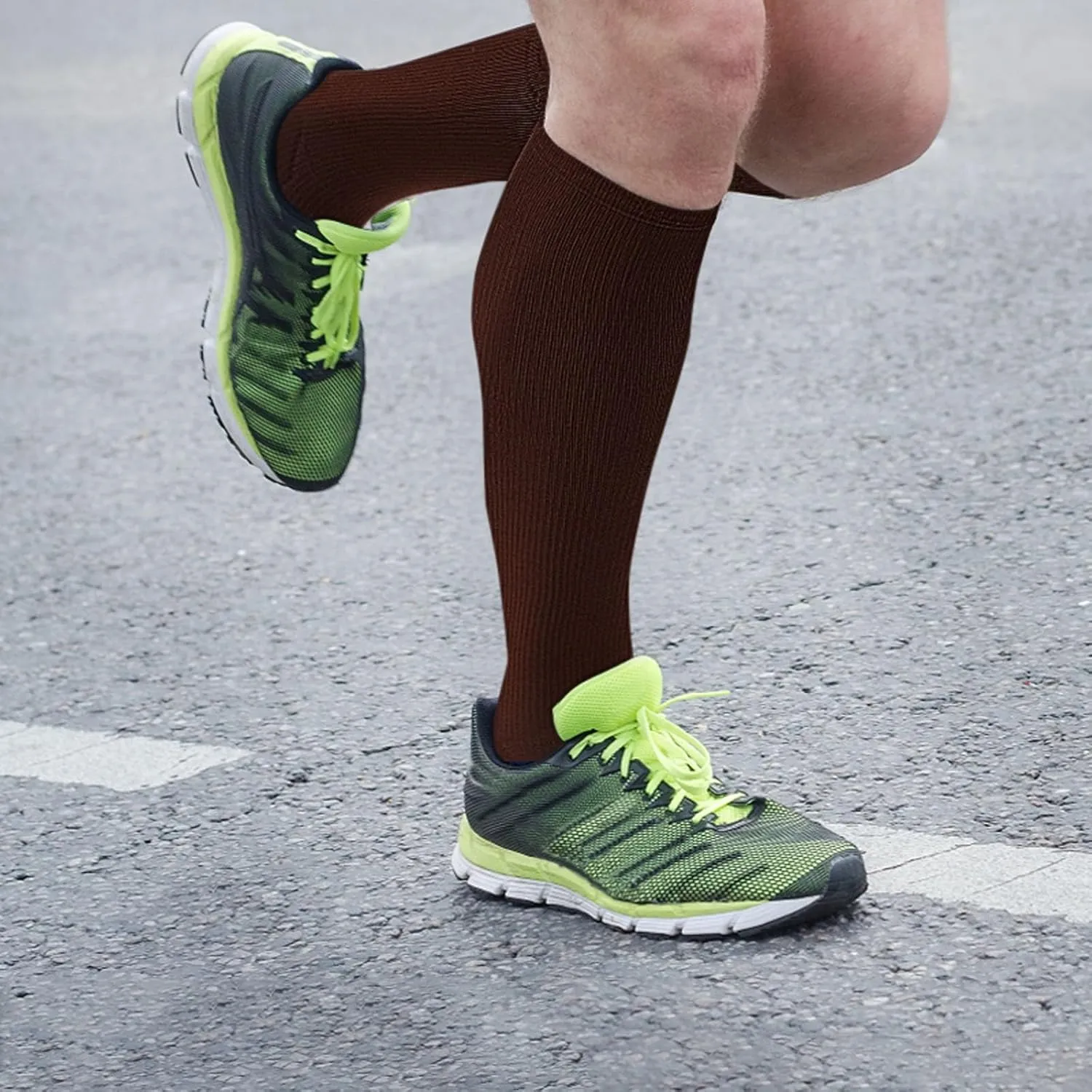 Womens Compression Socks & Women Graduated Knee High Compression Stockings Calf Leg & Foot Athletic Compression
