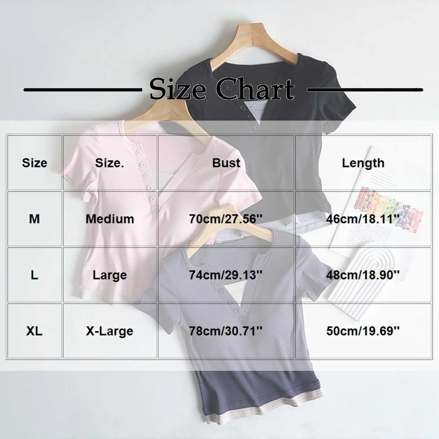Women's Fake-Two Sleep Shirts Built-in-Bra Crop Workout Tops Soft Cotton Pajamas Short Sleeve T-Shirt Comfy Athletic Tees