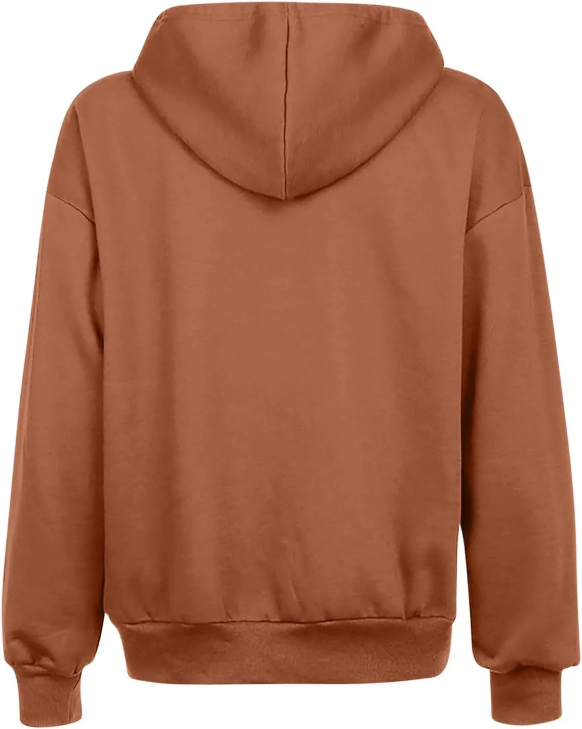 Womens Fashion Fall Winter Coats with Pockets Hooded Sweatshirt Long Sleeve Zip Up Hoodie Tops 2025 New Hoodies