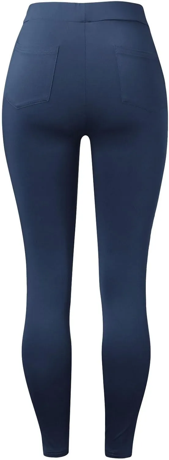 Women's Flare Yoga Pants with Pockets Pants Tummy Tights Workout Yoga Yoga Pants High-Waisted and Wide Leg Workout