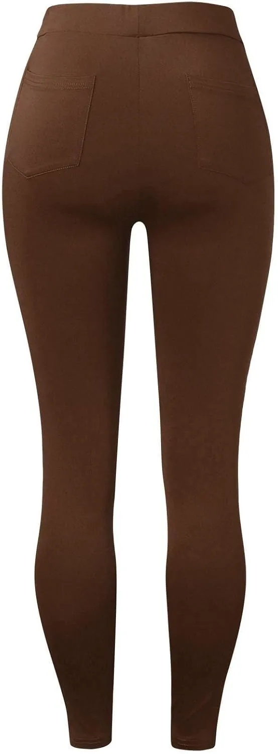 Women's Flare Yoga Pants with Pockets Pants Tummy Tights Workout Yoga Yoga Pants High-Waisted and Wide Leg Workout
