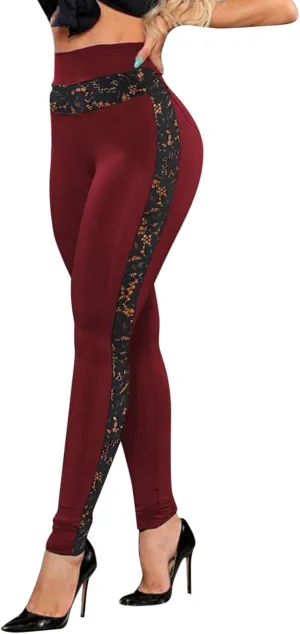 Women's Flare Yoga Pants with Pockets Pants Tummy Tights Workout Yoga Yoga Pants High-Waisted and Wide Leg Workout