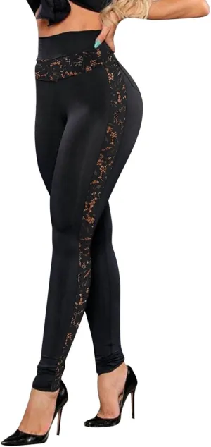 Women's Flare Yoga Pants with Pockets Pants Tummy Tights Workout Yoga Yoga Pants High-Waisted and Wide Leg Workout